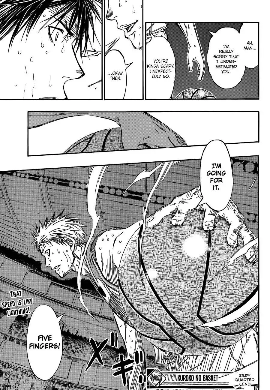 Kuroko no Basket Chapter 252 20